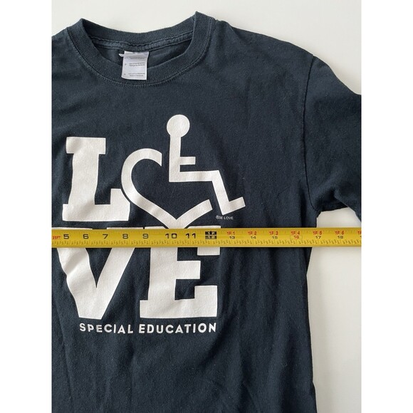 Set of 2 Long & Short Sleeve Love Special Education Shirts Teacher School Size S - Picture 8 of 8
